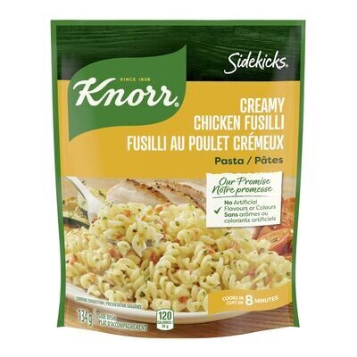 KNORR Fusilli au poulet crémeux, Sidekicks 134 g