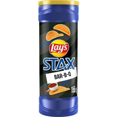 LAY'S Croquilles au Bar-B-Q, Stax 155 g