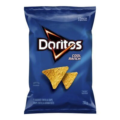 DORITOS Croustilles de tortillas au fromage, Cool Ranch 235 g