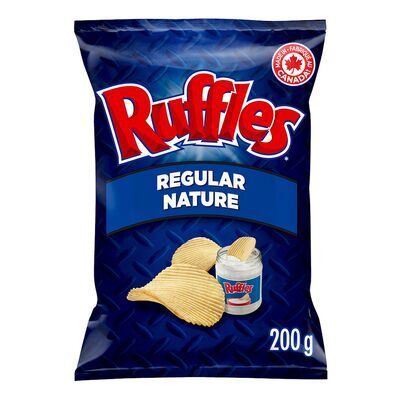 RUFFLES Croustilles nature 200 g
