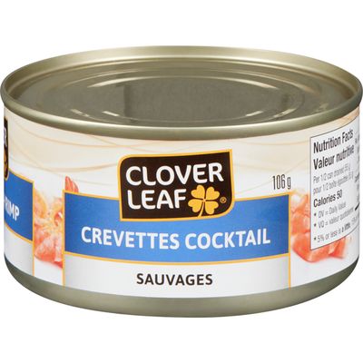 CLOVER LEAF CREVETTES COCKTAIL 106GR