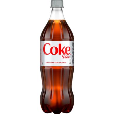 COKE DIETE BOUTEILLE PLASTIQUE 1 L