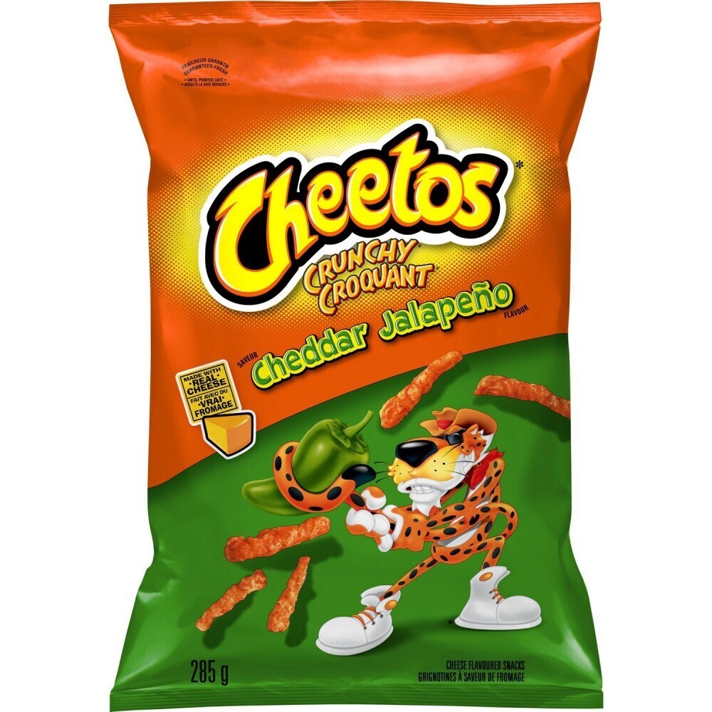 CHEETOS CHEDDAR JALAPENO 285GR