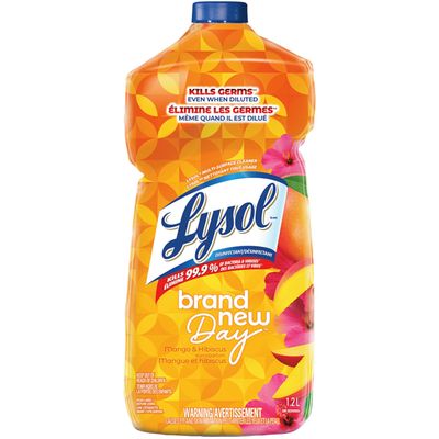 LYSOL NETTOYANT TOUT USAGE MANGUE HIBISCUS 1.2 LITRES