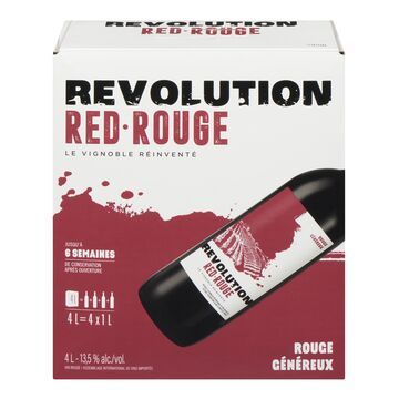 REVOLUTION RED VIN ROUGE ETAT-UNIS 13.5% ALC 4L