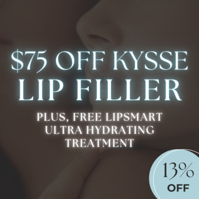$75 OFF Kysse Lip Filler + FREE LipSmart Treatment