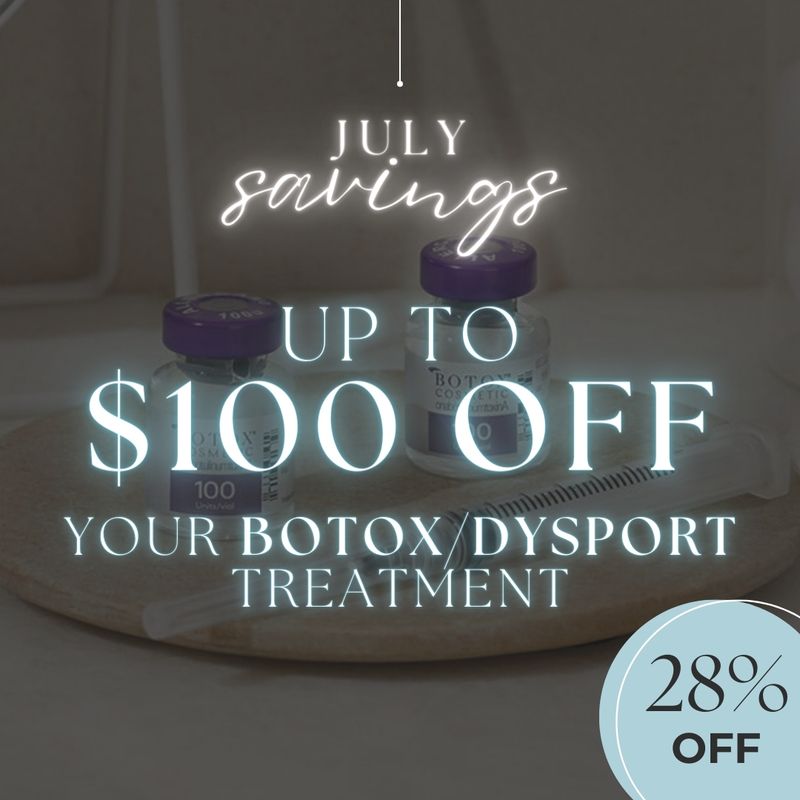 Up to $100 OFF Botox/Dysport