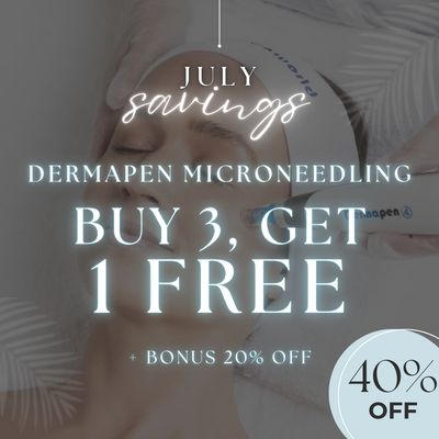 Dermapen® Microneedling | Buy 3, Get 1 FREE + 20% OFF!