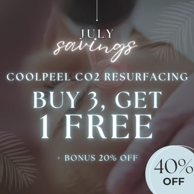CoolPeel® CO2 Resurfacing | Buy 3, Get 1 FREE + 20% OFF!