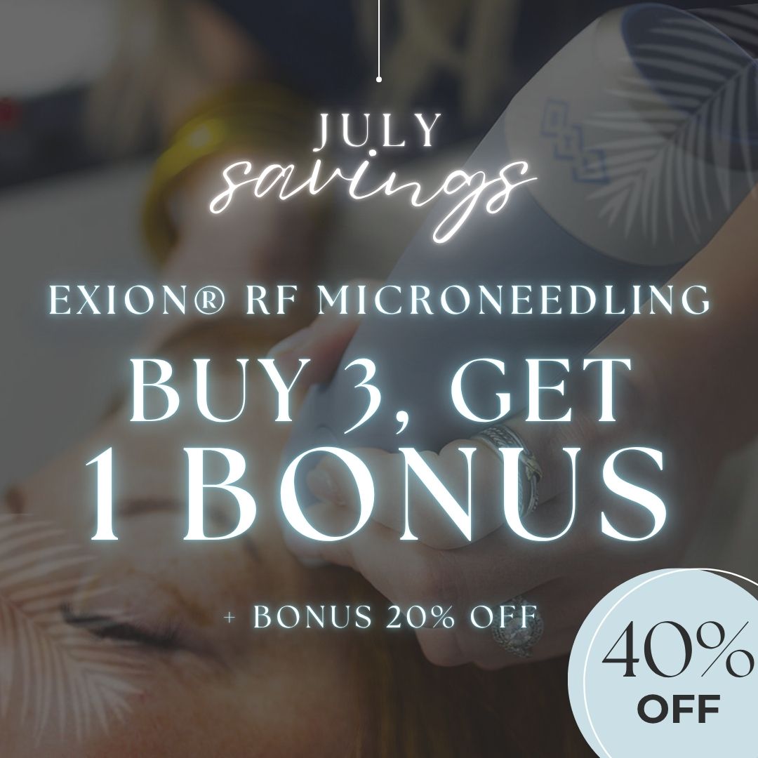 Exion® RF Microneedling  | Buy 3, Get 1 BONUS + 20% OFF!