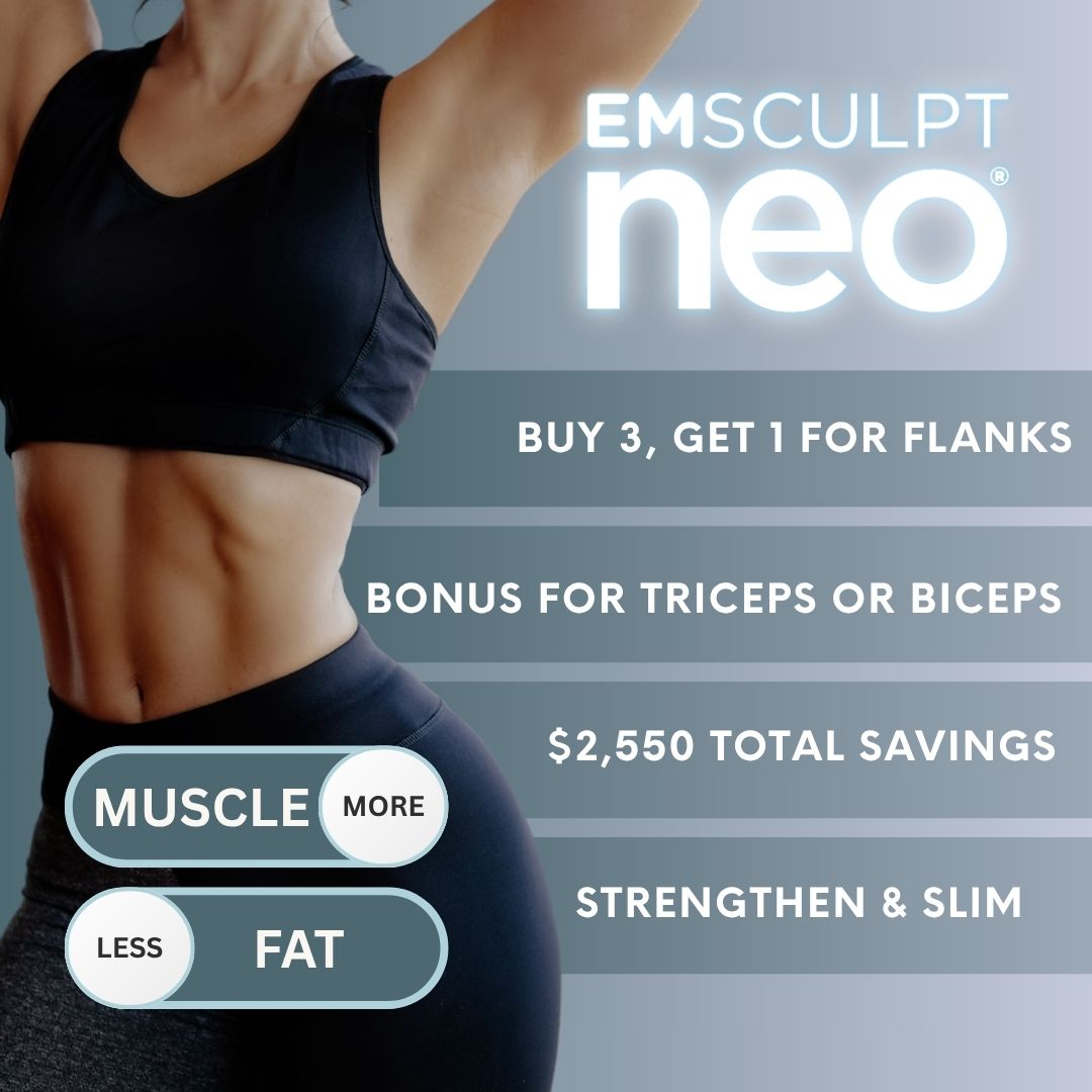 Emsculpt NEO | Flanks &amp; Arms Package