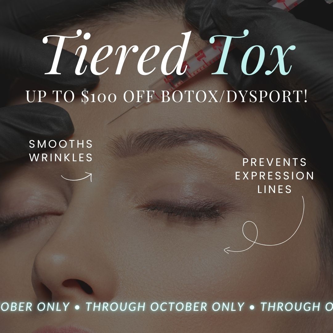Tiered Tox | Up to $100 OFF!