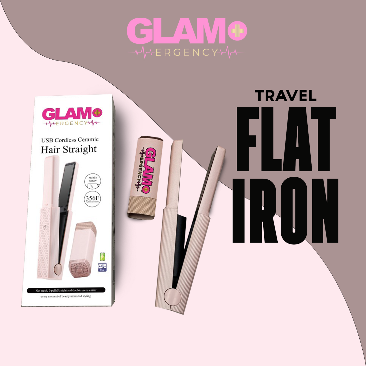 Glamergency Travel Flat Iron Glamergency Travel Flat Iron
