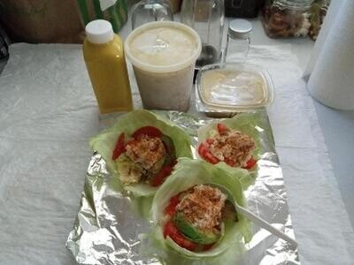 Salmon Cabbage Bowl -- Family Combo