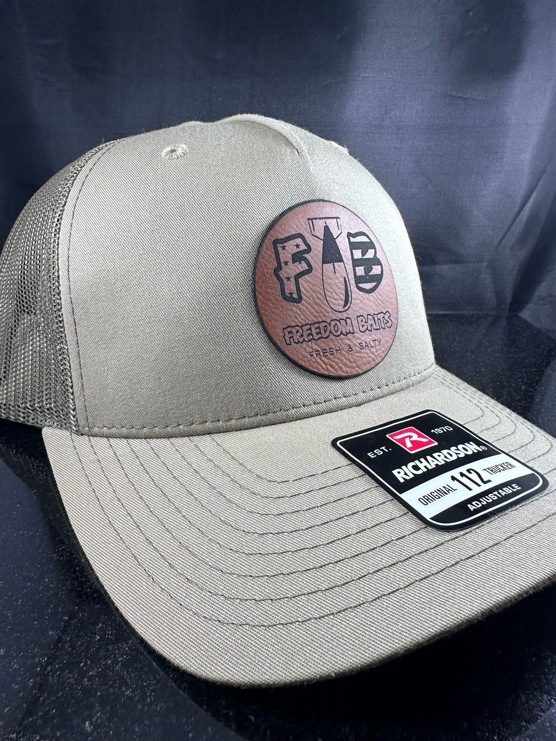 Leather Patch Hat