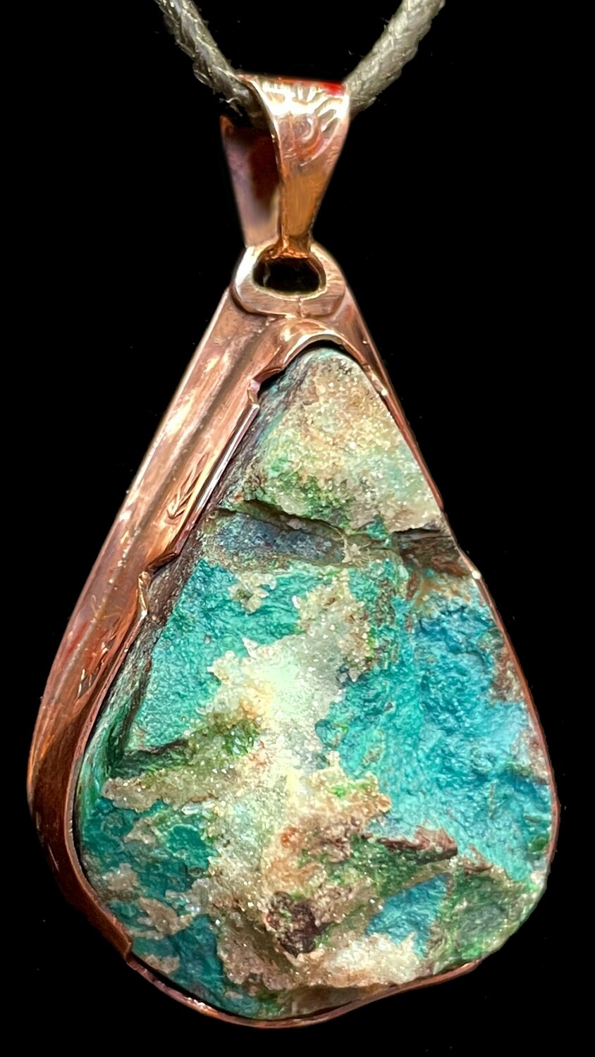 Columbia 23 Druzy Rosasite, Dioptase &amp; Copper