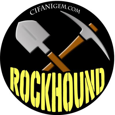 ROCKHOUND 3&quot; Sticker