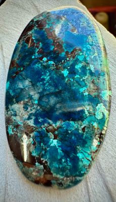 Shattuckite Cabochon