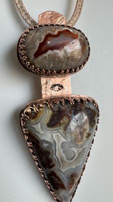 Powerful Agate Pendant