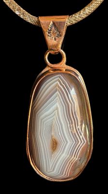 Lake Superior Agate Pendant