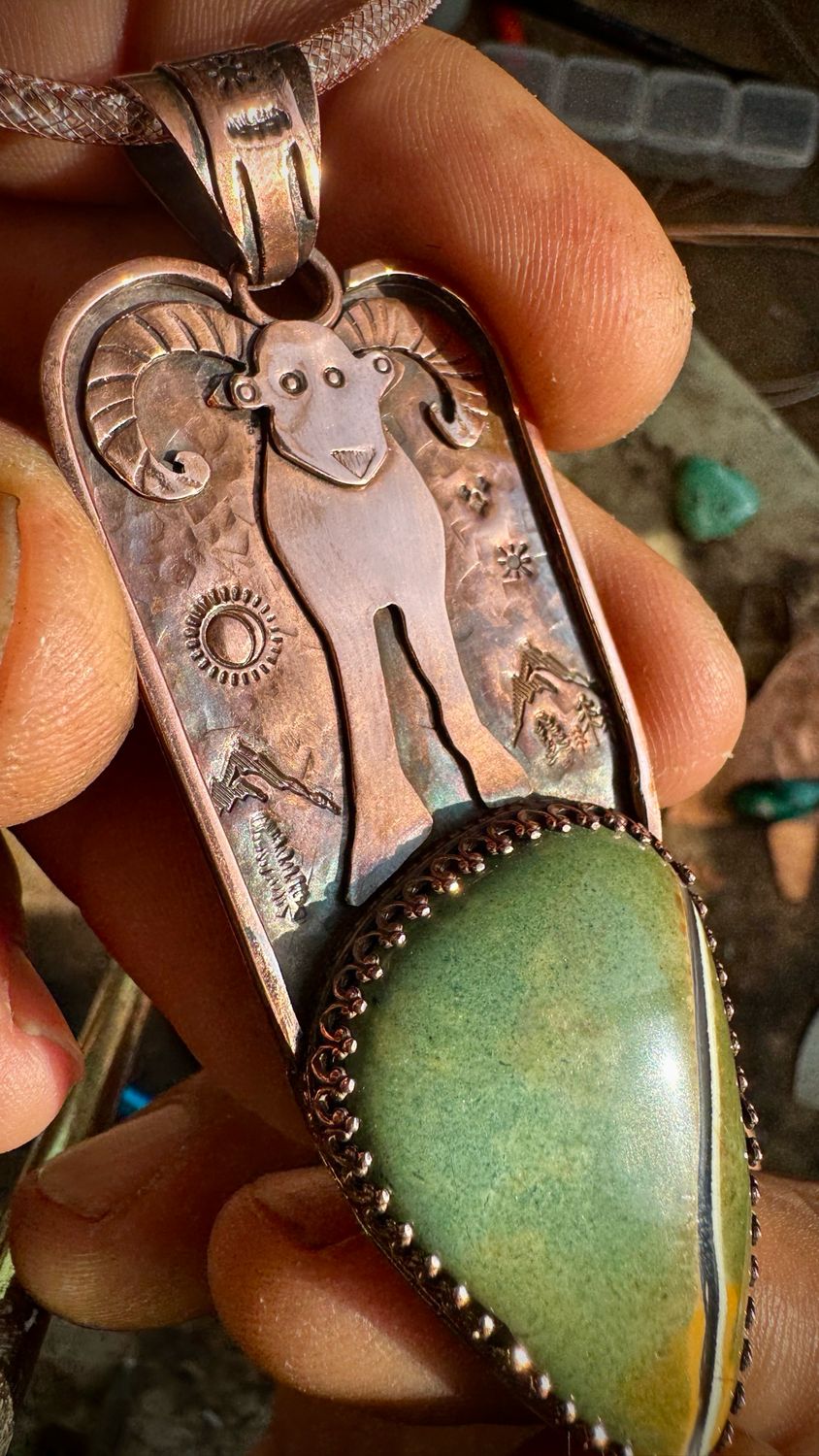 Bighorn Sheep pendant