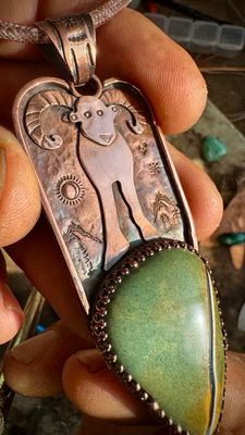 Bighorn Sheep pendant