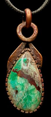 Fosilized Coral Pendant