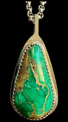 Variscite 925 Silver Pendant