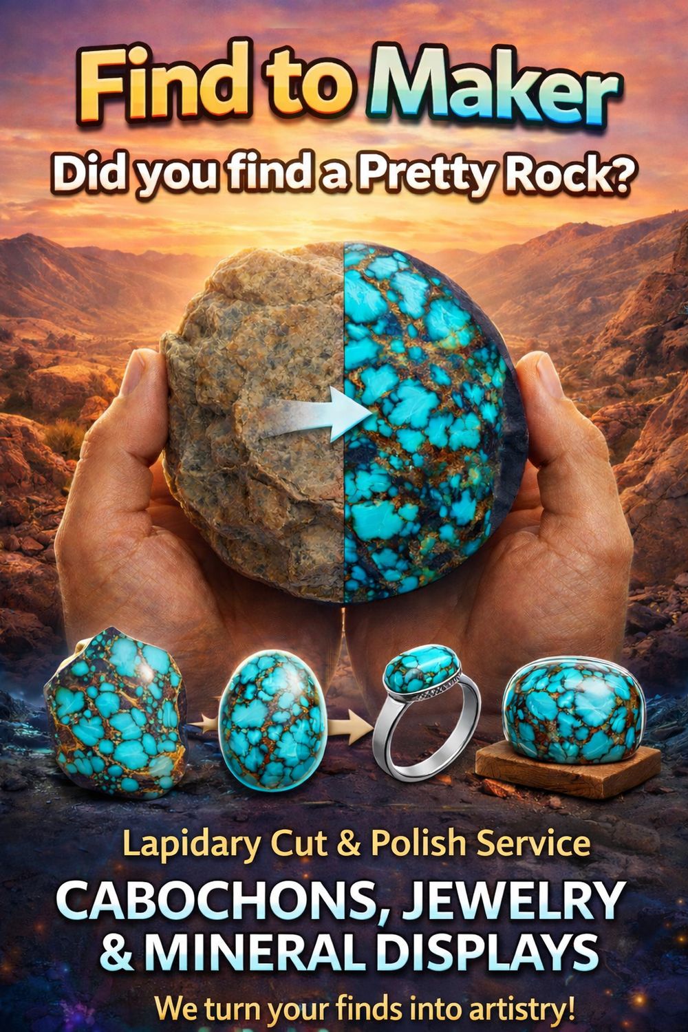 Custom Lapidary &amp; Jewelry Services