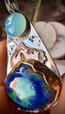 Heaven &amp; Earth pendant ~ Denise only