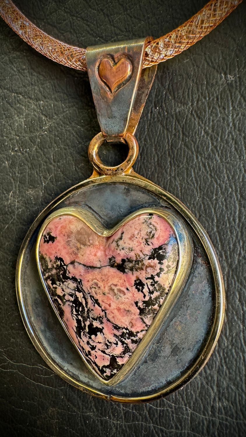 Pink Heart Pendant