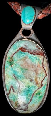 Turquoise &amp; Columbia 23 pendant