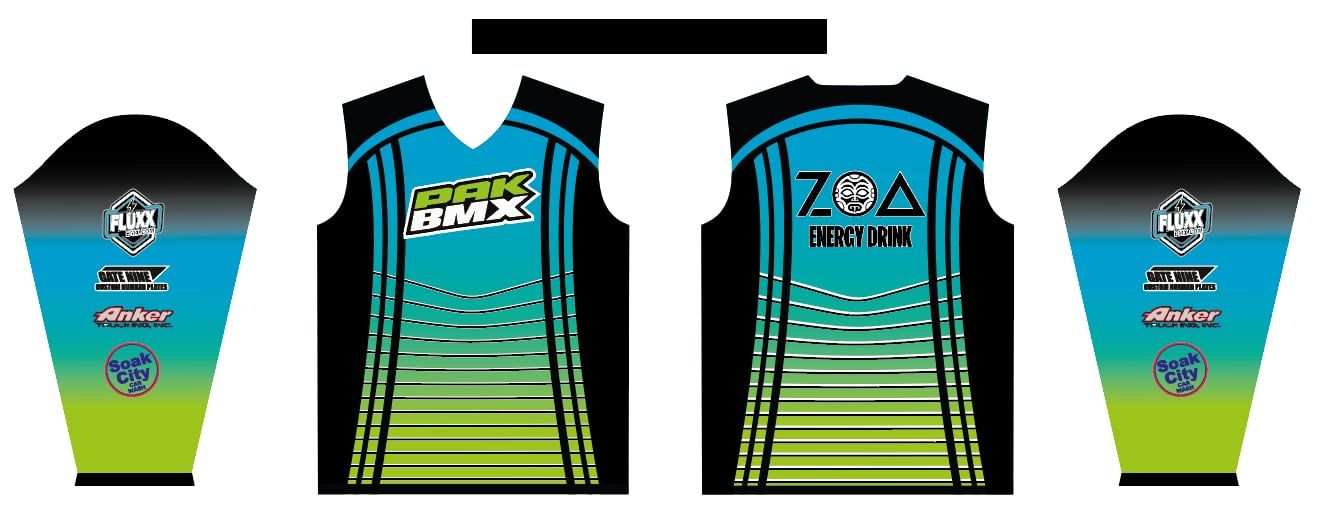PAKBMX PRACTICE JERSEY BLUE