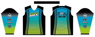 PAKBMX PRACTICE JERSEY BLUE