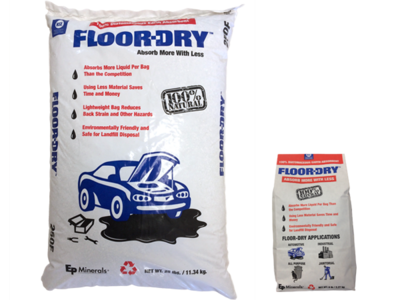 EP Minerals 9824 - FLOOR DRY (DE) Industrial Absorbent (Pallet)