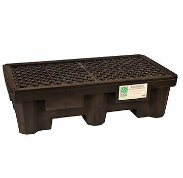 UltraTech 2504 Spill Pallet P2, Economy Model, NO DRAIN, Black