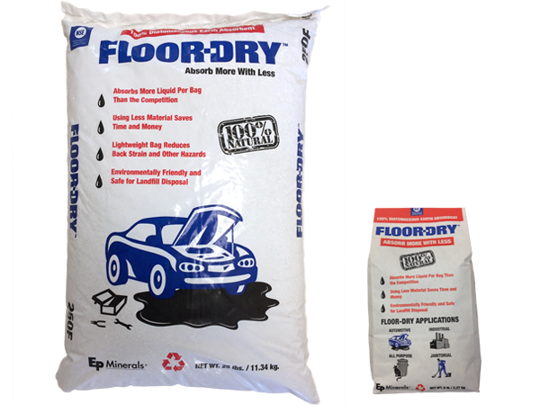EP Minerals 9825 - FLOOR DRY (DE) Industrial Absorbent (Pallet)