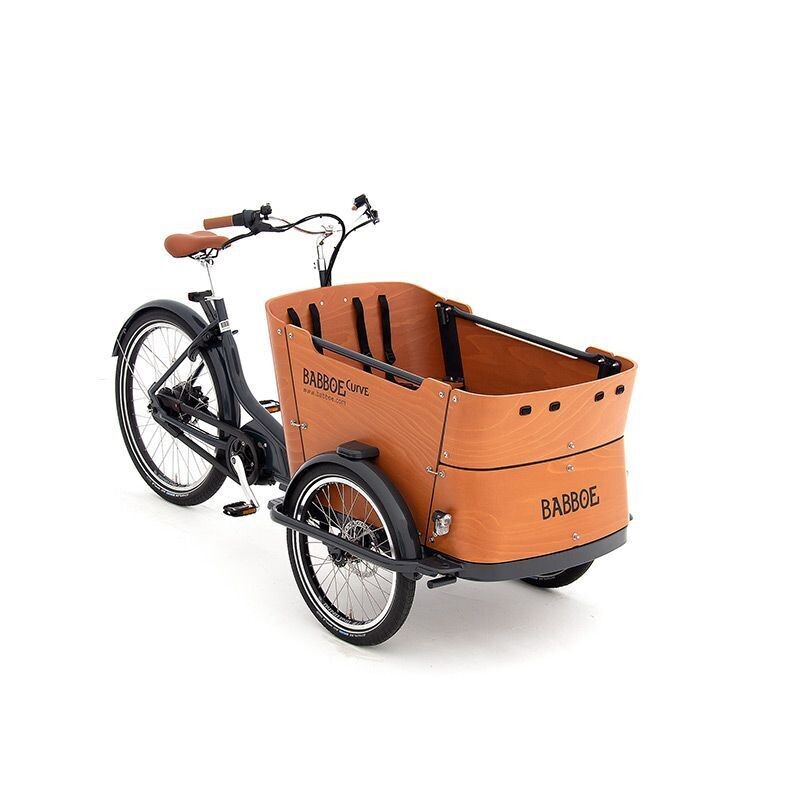 Babboe Curve Mountain mit Yamaha Mittelmotor und 500Wh Akku