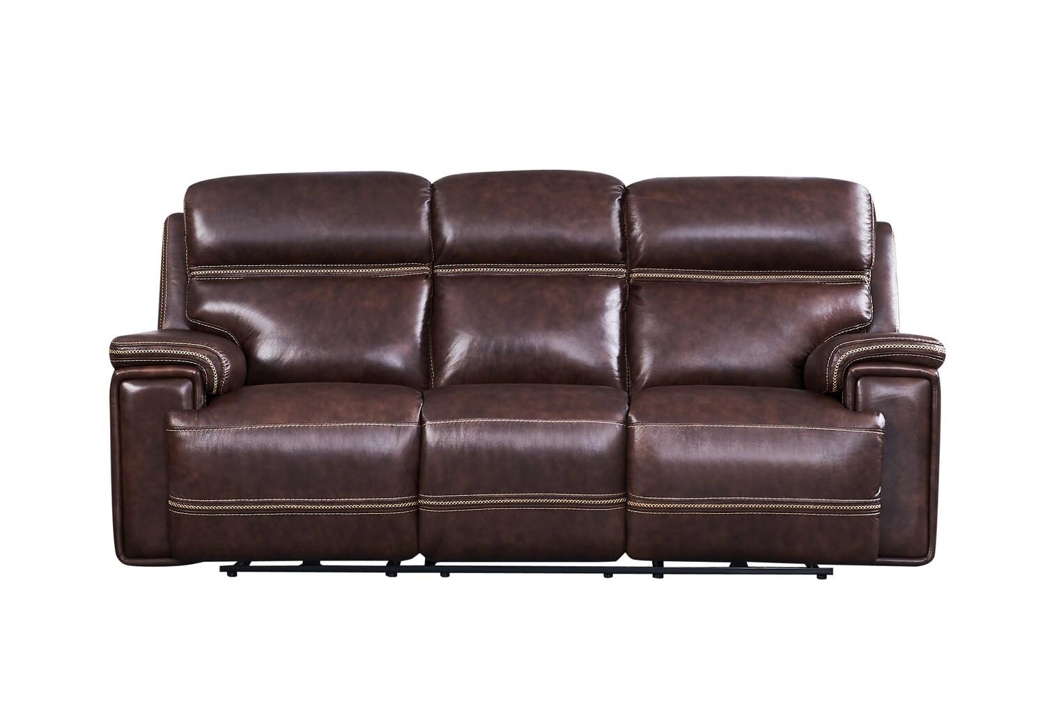 FRESNO LEATHER POWER RECLINING SOFA