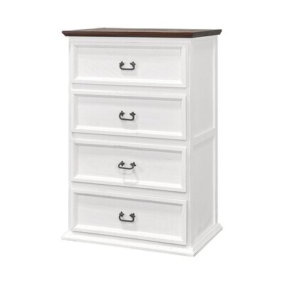 PROMO CHEST - ANTIQUE WHITE