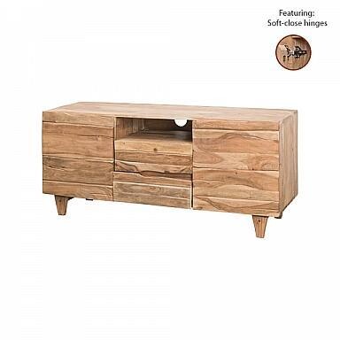 2 DOOR 2 DRAWER TV STAND (DISC)