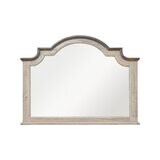 PARK AVENUE MIRROR - OLD GRAY W/ TOBACCO TOP