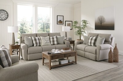 WESTPORT POWER LAY FLAT RECLINER - METAL