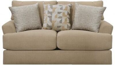 COPELAND OAK LOVESEAT - OAK (DISC)