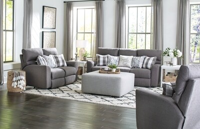 SEARSPORT RECLINING LOVESEAT - METAL