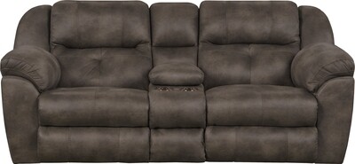 FERRINGTON POWER LAY-FLAT RECLINING LOVESEAT - DUSK