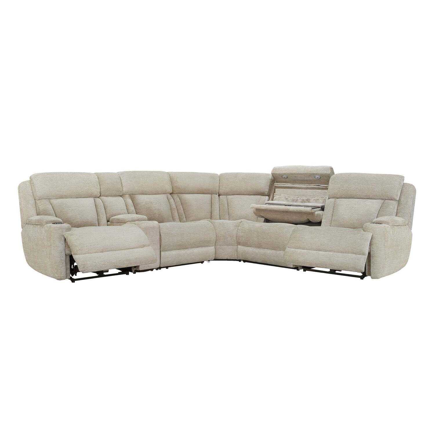 DALTON 6PC MODULAR SECTIONAL - LUCKY FAWN