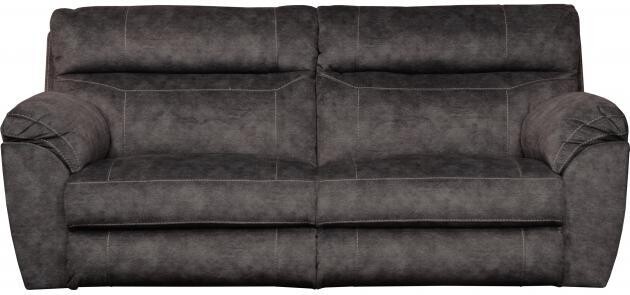 SEDONA LAY-FLAT POWER RECLINING SOFA - SMOKE