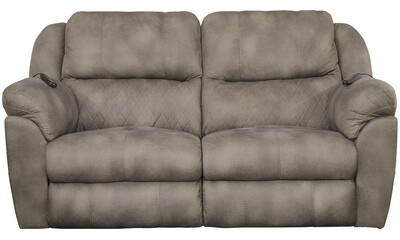 FLYNN LOVESEAT W/ POWER HEAD &amp; LUMBAR + H&amp;M - FIG