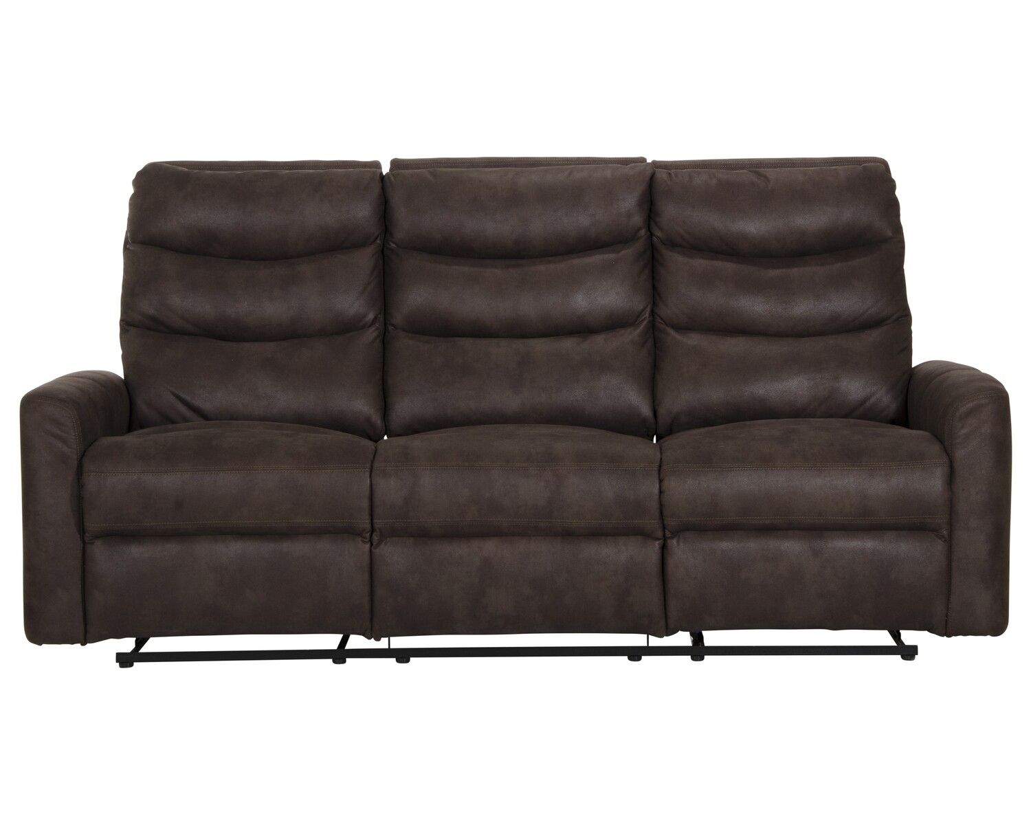 GILL RECLINING SOFA - CHOCOLATE